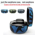 Чехол для наушников Redmi Airdots с зарядным отверстием, Новая беспроводная Bluetooth-совместимая гарнитура, Силиконовый противоударный камуфляжный чехол