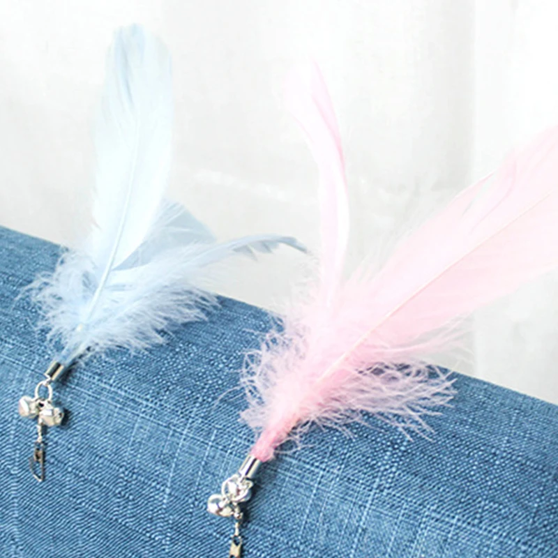 Игрушки для кошек Пластиковые котенок Интерактивная палка забавная кошка Удочка