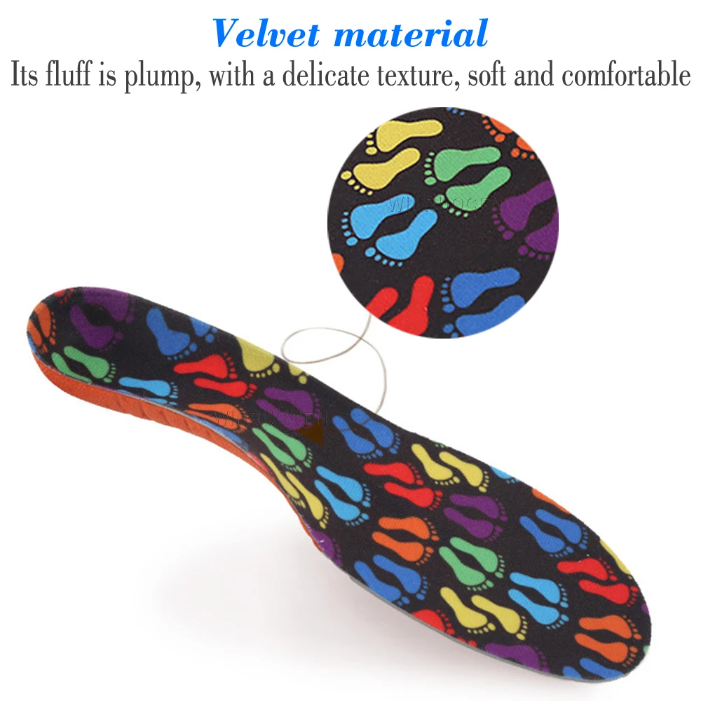 Ортопедические стельки для детей арки Поддержка обувные колодки исправления