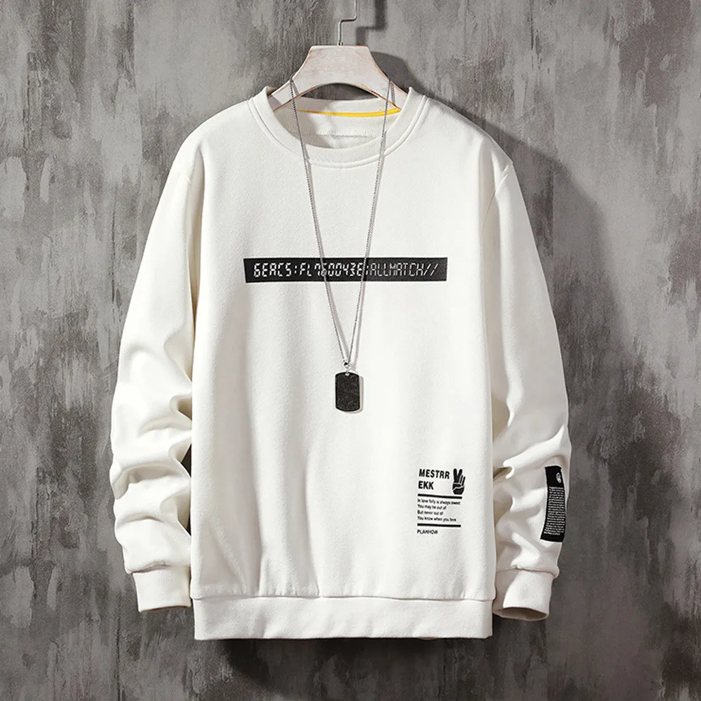 Мужская Толстовка sudadera повседневные худи с длинными рукавами мужские уличные модные Лоскутные с круглым вырезом мужские толстовки Топ sudadera hombre