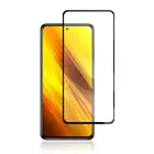 MOCOLO Защитное стеклоплёнка (переднее) для Xiaomi Poco X3 NFC, противоударное - черный