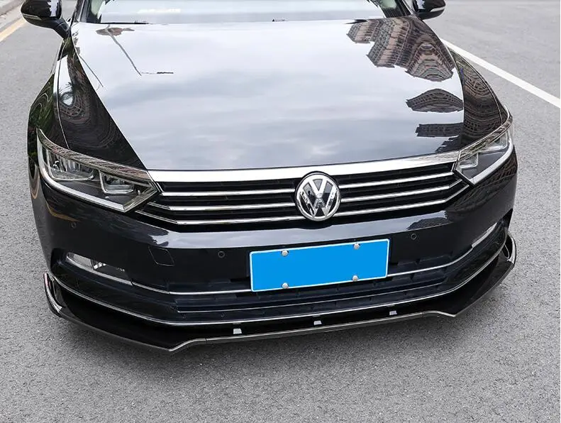 Задний спойлер для Volkswagen Passat B8 2017 2018 задний ABS диффузор переднего бампера|Обвесы| |