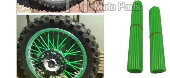 72 шт. внедорожные грязевые накладки для спиц колеса для HONDA CR CRF XR 125 250 450 MX ATV YAMAHA YZ F WRF WR TTR YZ KAWASAKI KXF