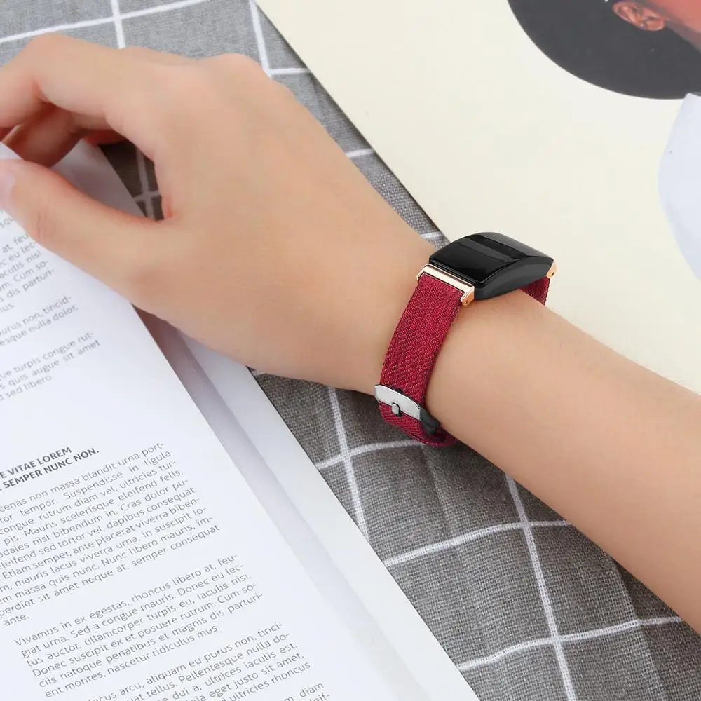 Ремешок для Fitbit Inspire Band тканевый дышащий сменный Браслет Hr Correa Watch 64004|Ремешки