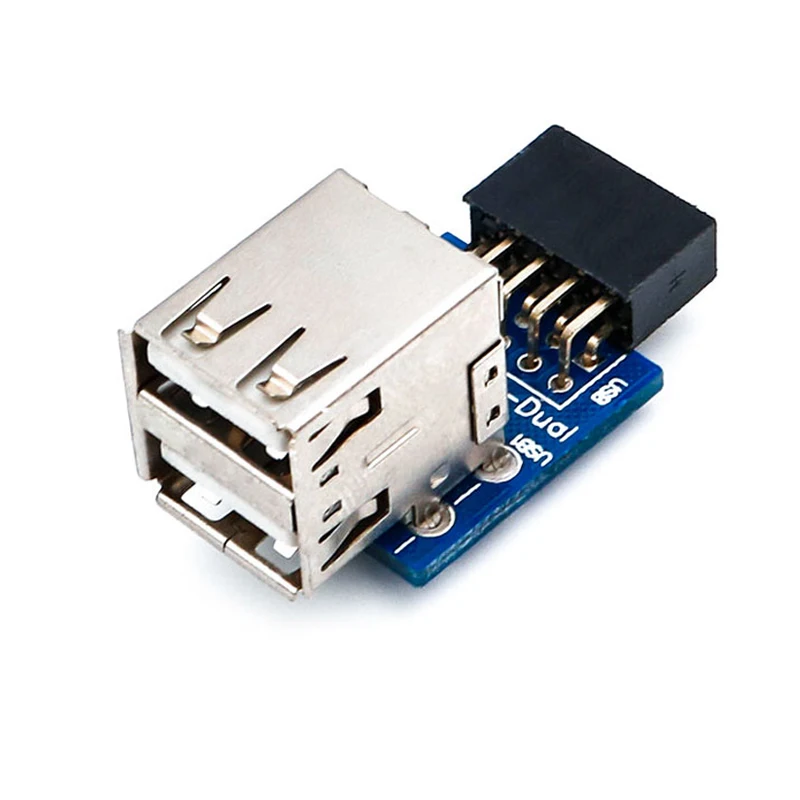 Usb хаб 9Pin PC хост Внутренняя Материнская плата USB 2 0 концентратор на порта
