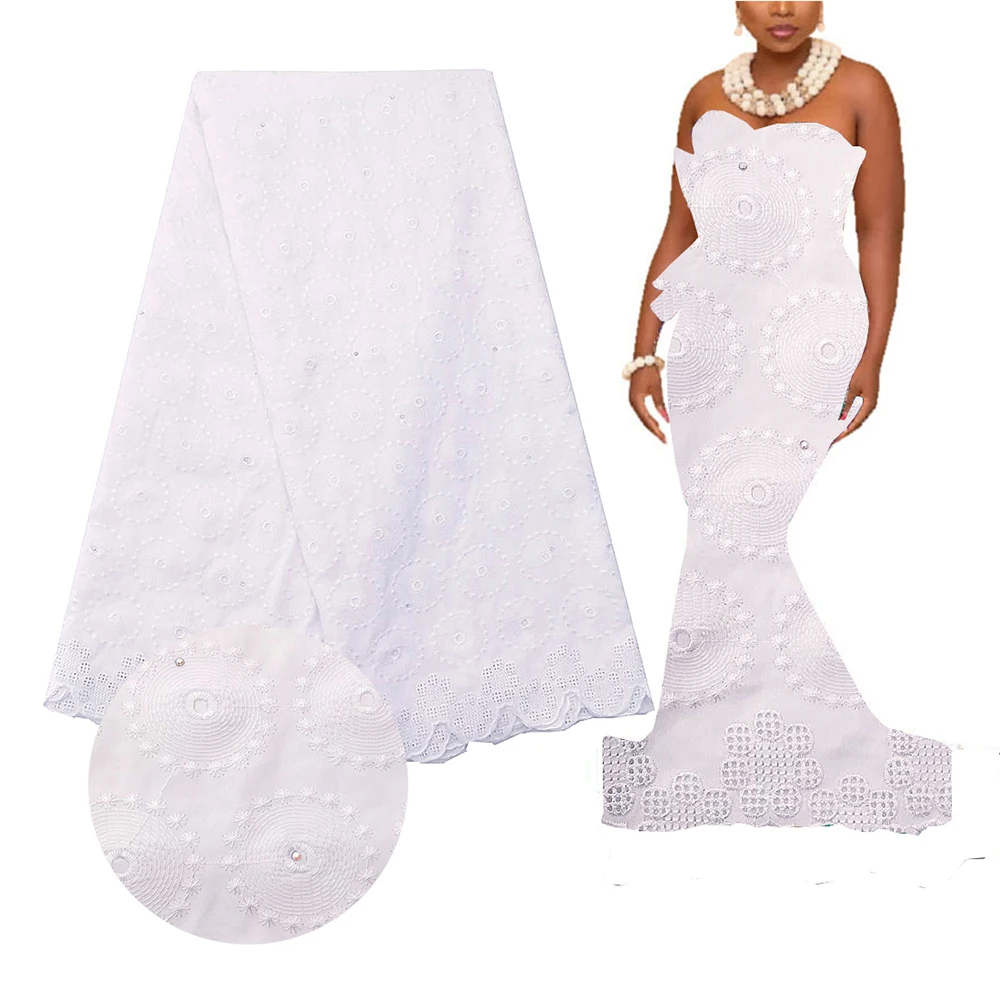 LadyQ 2020 новейшая швейцарская кружевная ткань платье африканская вуаль кружево в