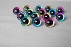 Глаза игрушечные радужные, безопасные 3d-кукольные глаза для игрушек сделай сам, плюшевые, 20 шт.лот-L12 --- 12 мм14161820253035 мм