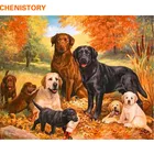 Набор для рисования по номерам на холсте собаки, 60 х75