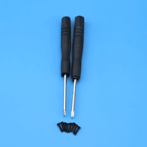 ChengHaoRan 8 шт./компл. винты + крестообразные треугольные отвертки для Nintendo NS NX Joy Con, сменные винты для переключателя, винты Joy-con