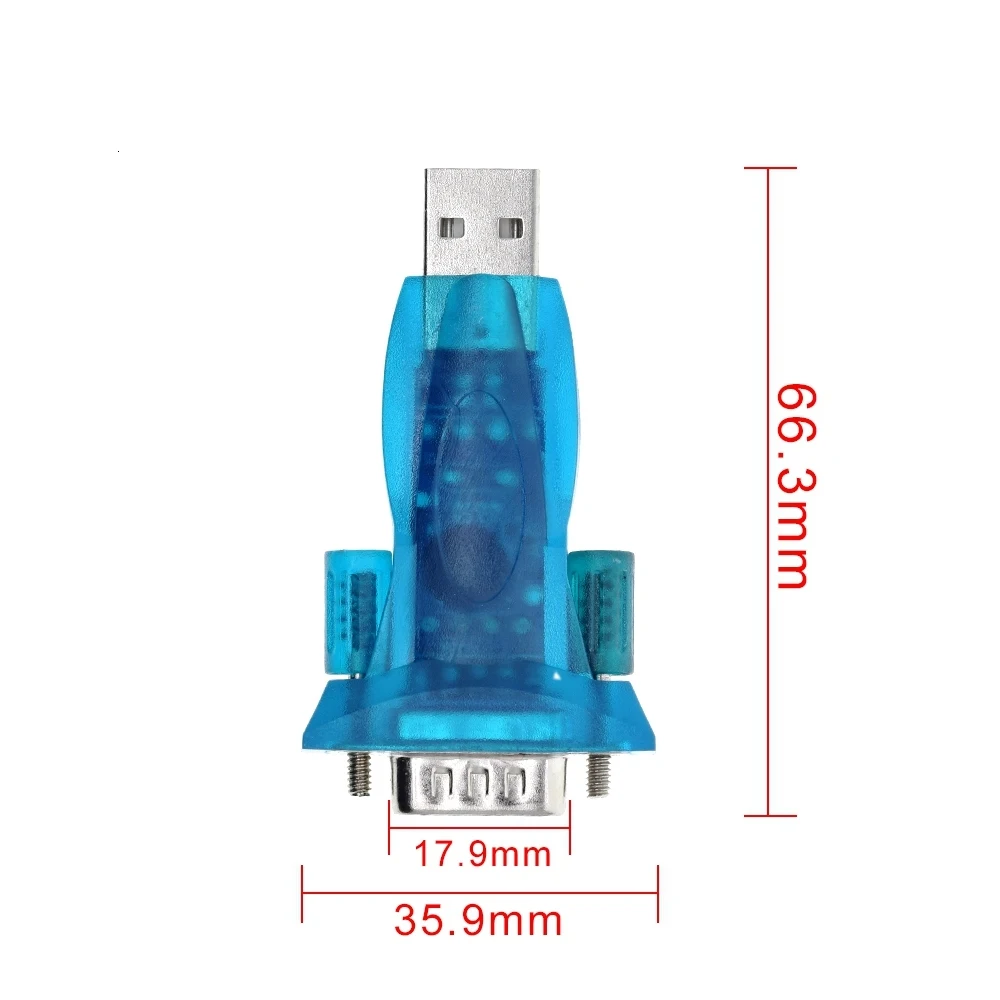 TZT HL-340 USB в RS232 COM порт Последовательный КПК 9 pin DB9 адаптер sup порт Windows7-64