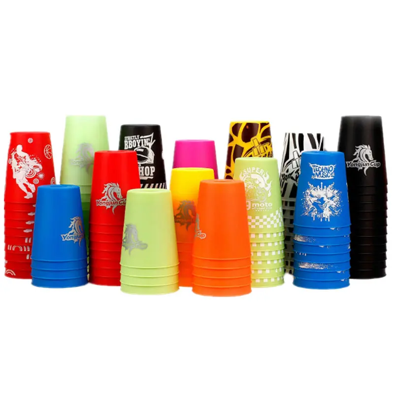 12 шт. быстросъемные стаканчики быстрая реакция штабелирование чашек скоростная