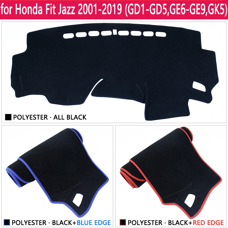 Для Honda Fit Jazz 2001 ~ 2019 Противоскользящий коврик на приборную панель солнцезащитный