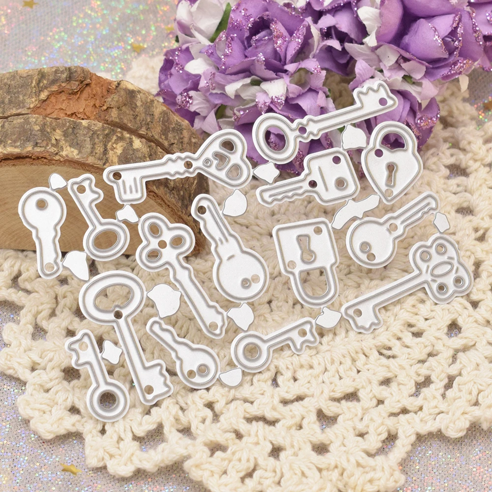 Металлические режущие штампы с замками для рукоделия скрапбукинга фото открытки