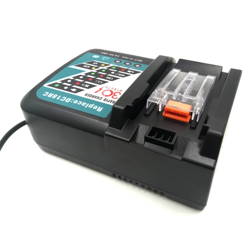 14 4 в-18 в 7.0a DC18RC Зарядное устройство для Makita DC18Ra DC18SF двойная быстрая 18V Батарея BL1815