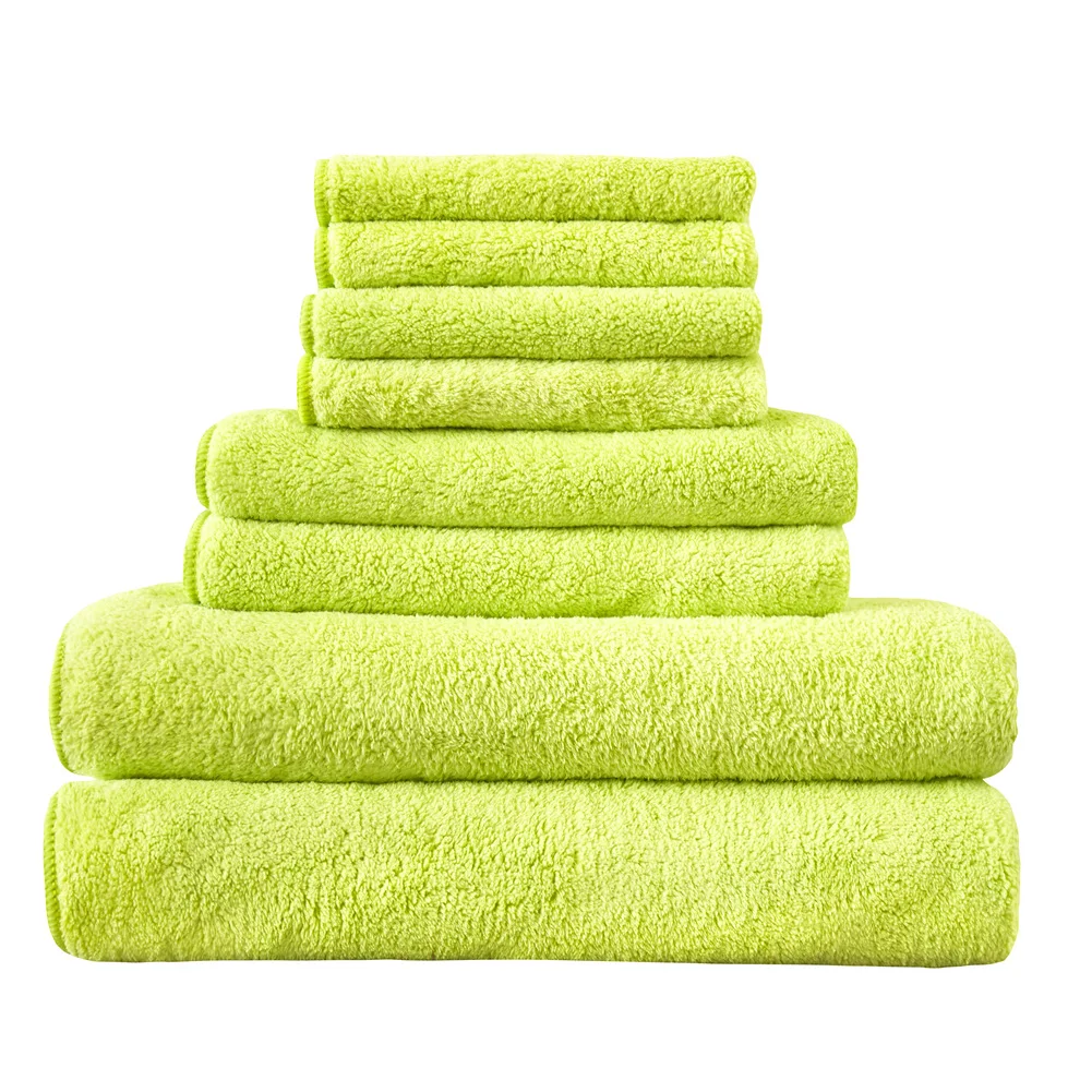 Новое поступление 7 цветов мягкие банные полотенца для взрослых абсорбирующие