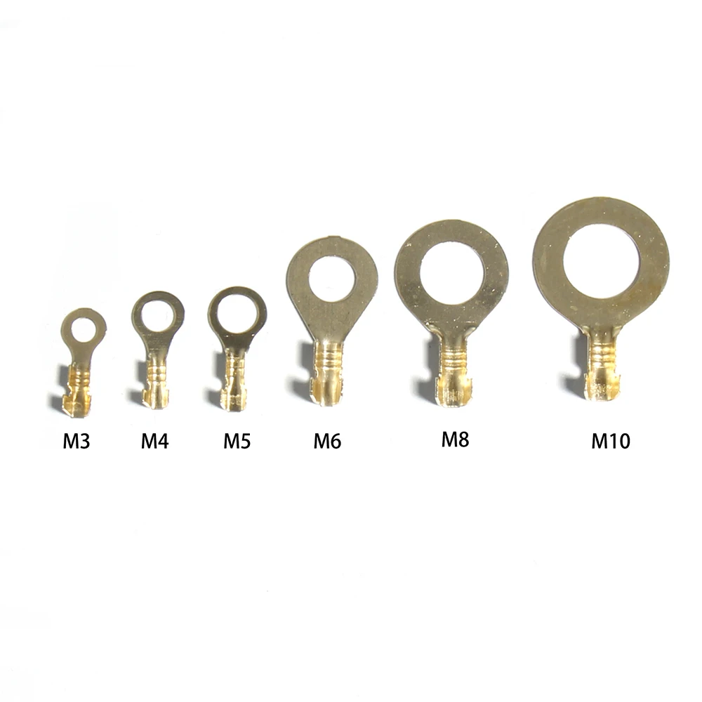 100 шт. кабельные наконечники соединитель обжимные клеммы проводов