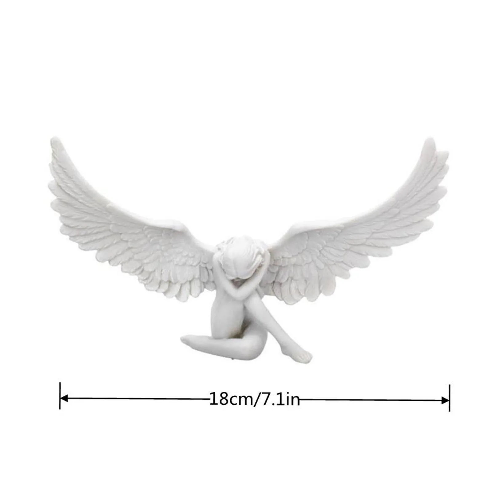 

Angel Resin Ornaments Decoration Angel Girl Ornaments Garden Home Decoration decoracin de habitacin