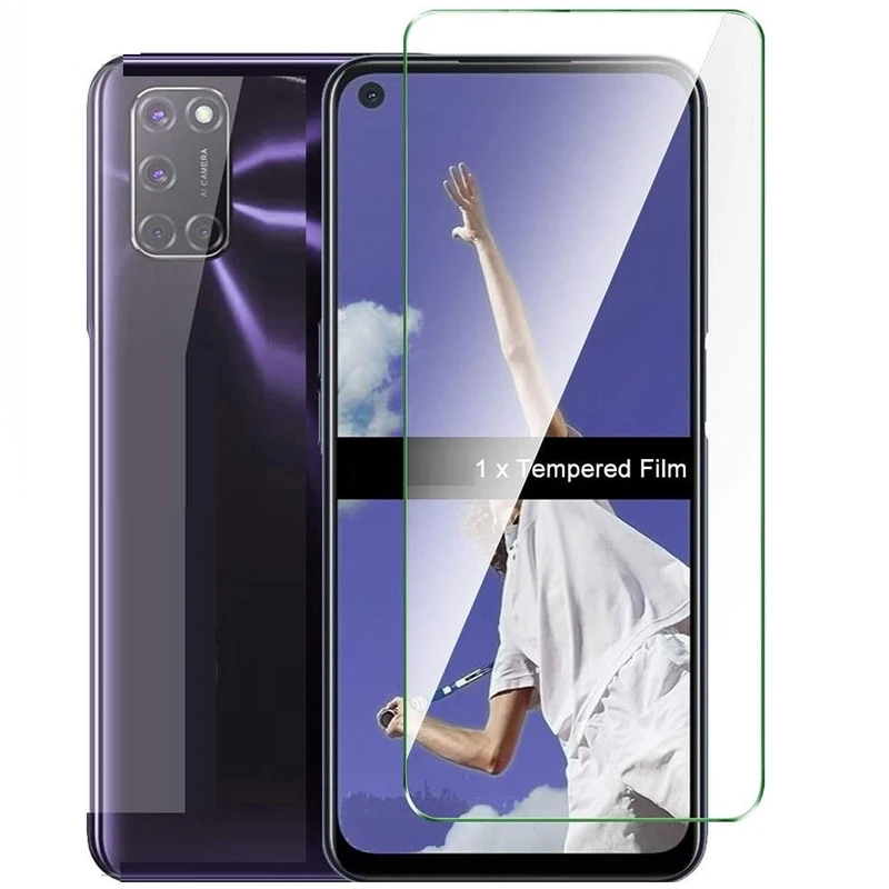 

Защитное стекло для OPPO A92, закаленное стекло для OPPO A92, A72, A52, стекло для OPPO A92, 6,5 дюйма