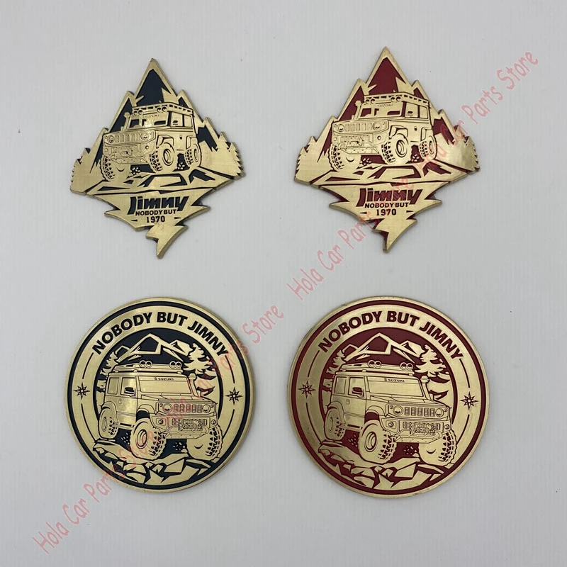 

Emblem Sticker Auto Badge Copper alloy metal stereo logo for SUZUKI Jimny decoration