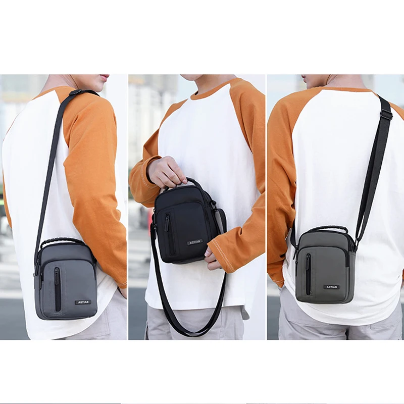 Мужские сумки на плечо повседневные сумки-мессенджеры через для мужчин новинка