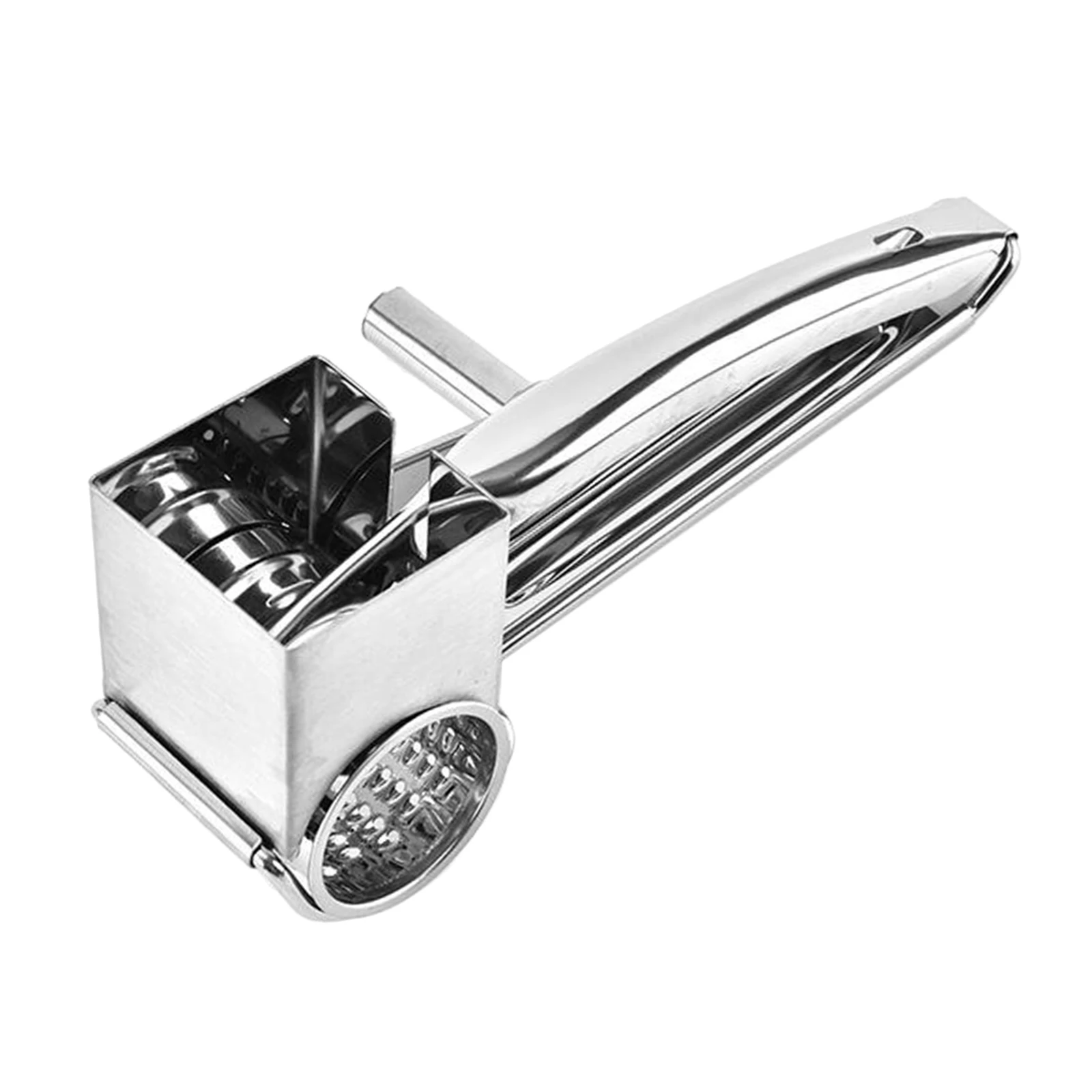 

Professtional Cheese Grater Rotary Cheese Grater Stainless Steel Cheese Grater Shredder Cutter Grinder DIY Accessories