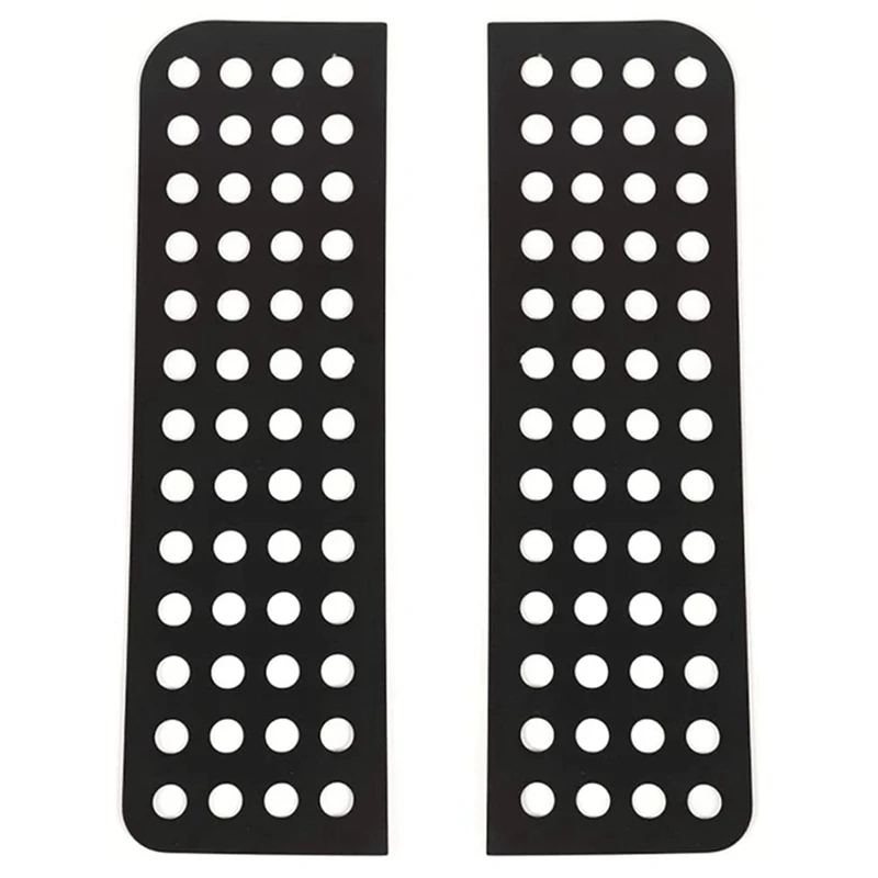 

Car Rear Door Triple-cornered Glass Panel Trim Cover Decorative Stickers External Accessory for Jeep Wrangler JK