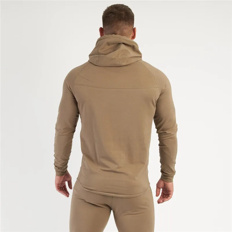 

Men's New Sports Jogger Suit Hooded Cotton Fashion Pullover Sweatpants Fitness Sweatpants Spring Autumn