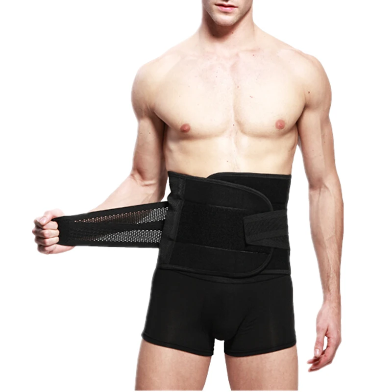 Пояс для коррекции фигуры мужчин пояс похудения и пота утягивающий фигуру