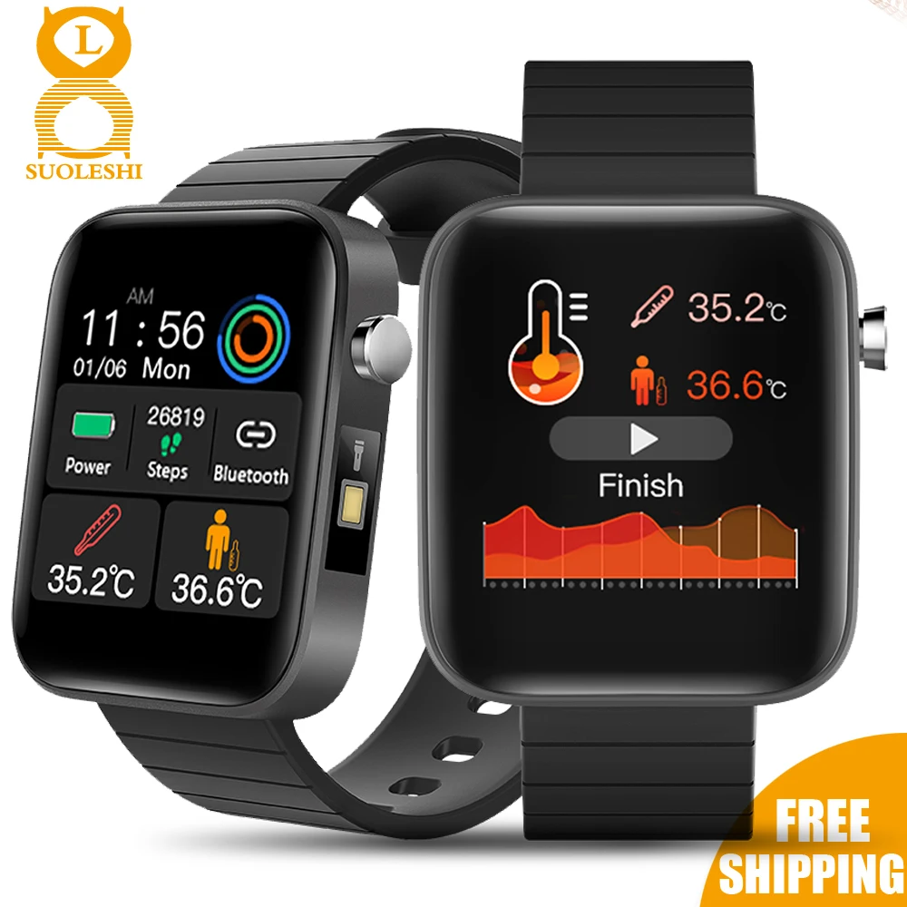 2021 Смарт часы для мужчин и женщин Измерение частоты сердечных сокращений крови