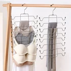 Новый мульти-Слои Вешалки для вешалка для одежды, металлическая вешалка для белья стеллаж для выставки товаров нижнее белье бюстгальтер вешалка