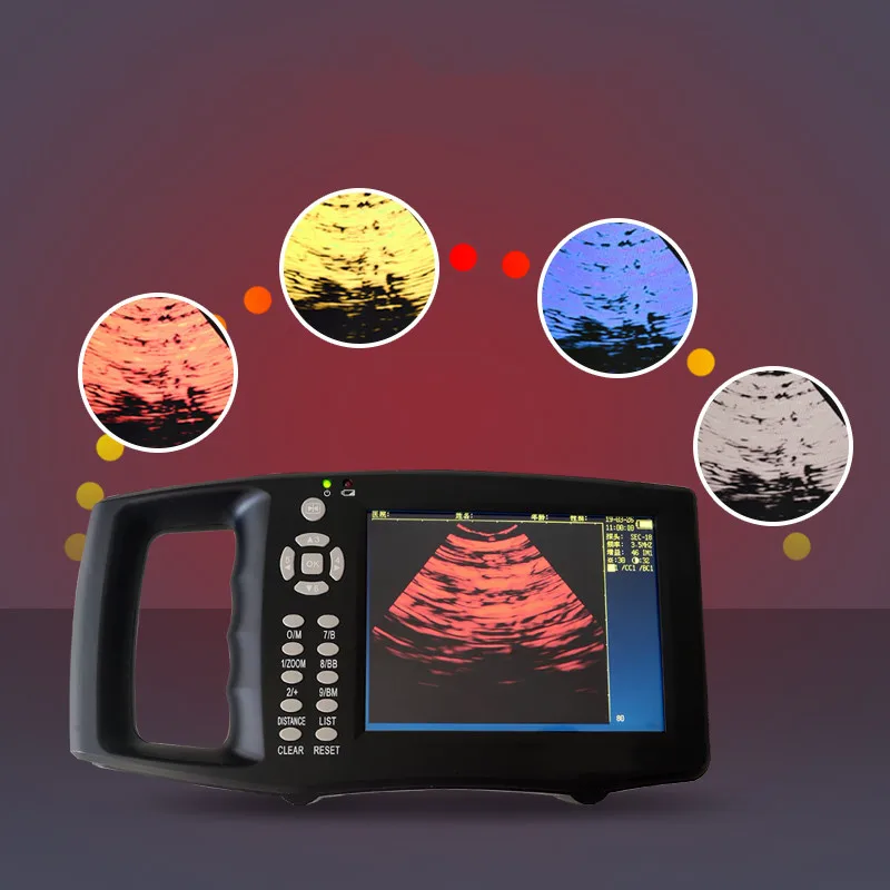 Портативный свиньи Ветеринарный ультразвуковой прибор для определения