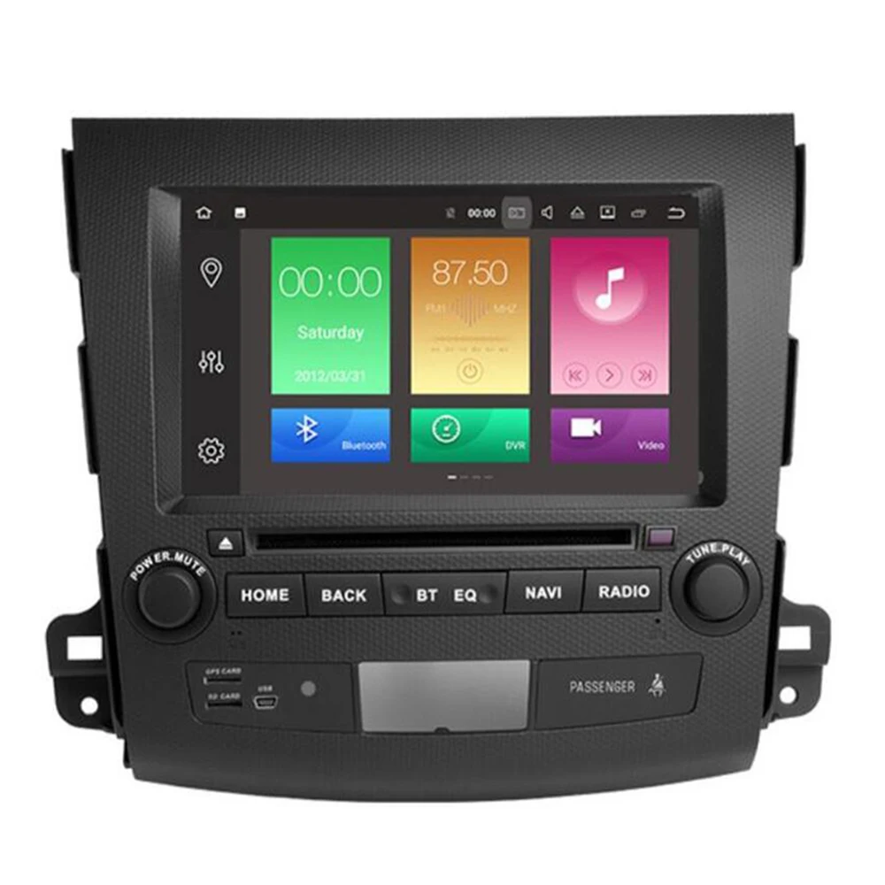 4G RAM + 64G ROM Octa core Android 10 Автомобильный DVD плеер для Mitsubishi Outlander 2008 2014 с радио Зеркало