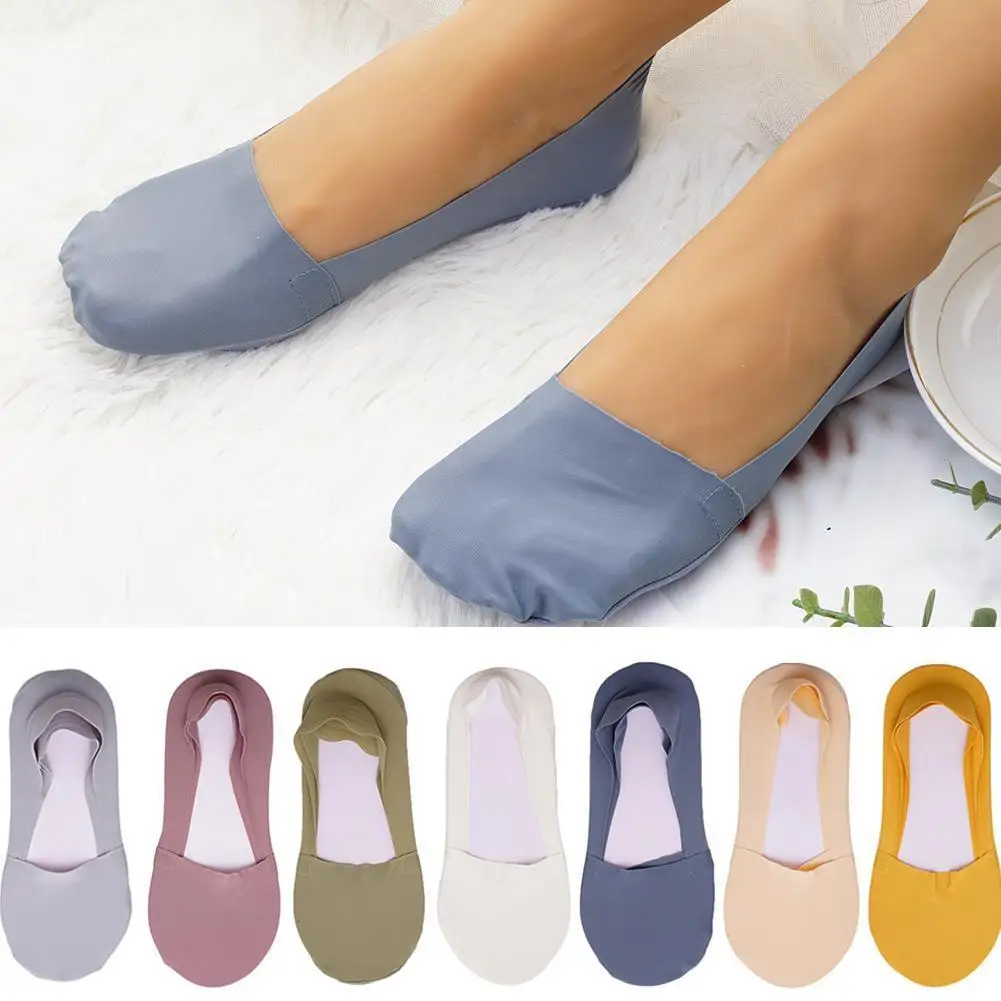 

Invisible Socks Anti Slip Summer Ultra-thin Women Socks Silicone Socks Classic Business Socks Women Shallow Mouth