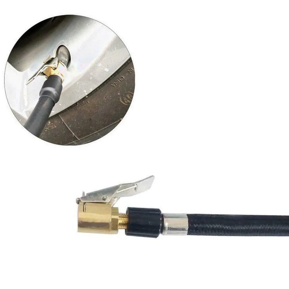Car Auto Tire Inflator Valve Air Pump Clip Pure Copper Nozzle Quick Adapter Connector Inflatable Accessories | Спорт и развлечения