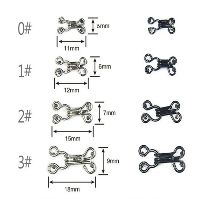 Металлические пуговицы для бюстгальтера/платья/корсета/воротника/сумки 500