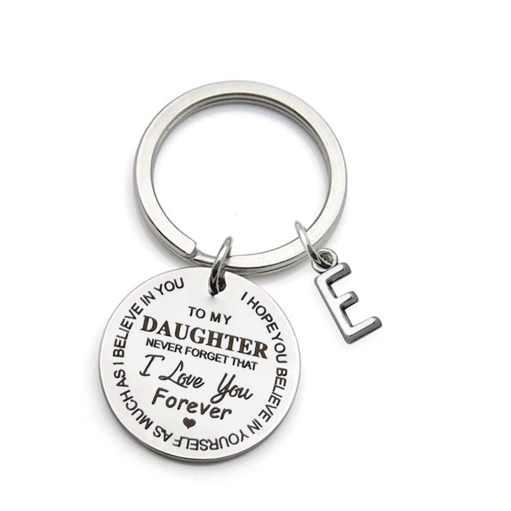 Для моей дочери я люблю тебя навсегда вдохновляющий подарок брелок лучший для