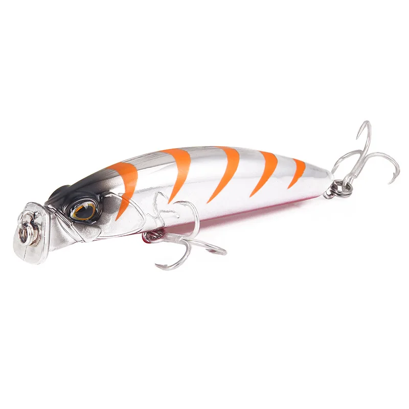 

1pcs Minnow Fishing Lure Artificial Hard Bait 10g Wobblers Crankbait Floating Baits for Pesca Ocean Beach Lures Fishing Tackle