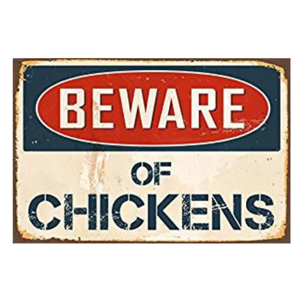 Металлическая покраска Остерегайтесь собаки кошки животных на стене