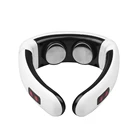 Электрический массажер для шеи, импульсный, 6 режимов, контроль мощности, инфракрасный нагрев, облегчение боли в шее, шейный отдел Массажер для физиотерапии