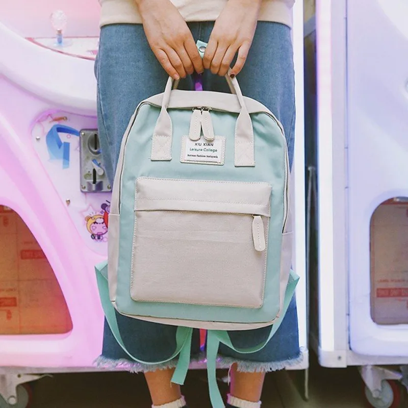 Женский холщовый рюкзак высокого качества для путешествий женский Mochila Feminina Sac A