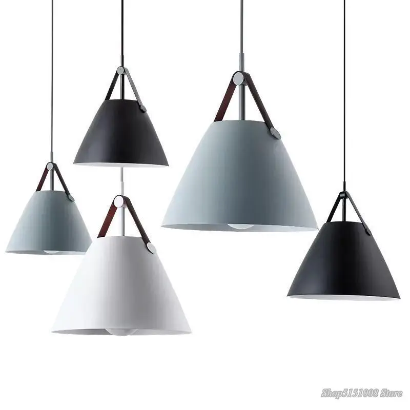 Скандинавский простой подвесной светильник светодиодный Датский дизайн