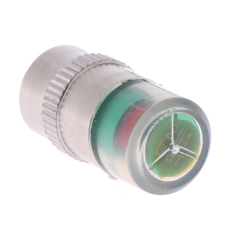 

4pc Tire Pressure Monitor Pressure Gauge Cap Sensor Indicator Alert Monitoring Tools Kit