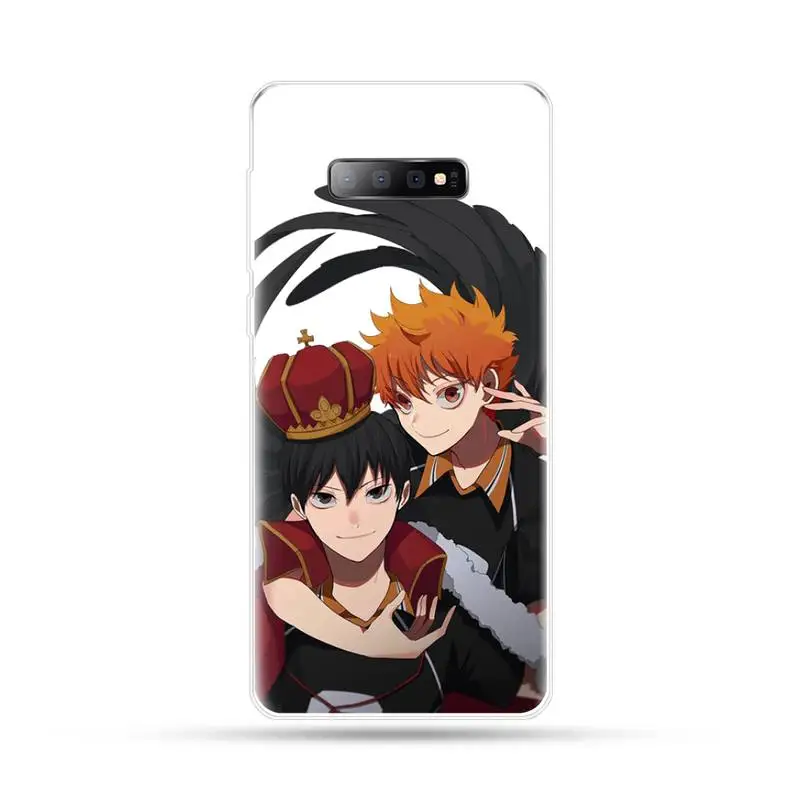 

Haikyuu Oya volleyball anime Phone Case For Samsung Galaxy S5 S6 S7 S8 S9 S10 S10e S20 edge plus lite funda shell