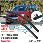 Автомобильный стеклоочиститель лобовое стекло Стеклоочистители Лезвия рычаг авто аксессуары для Volkswagen Touran 24 