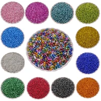 3mm 4mm silver plated loose seed beads diy for jewelry making pendant rings necklace bracelet hair jewelry wholesale
