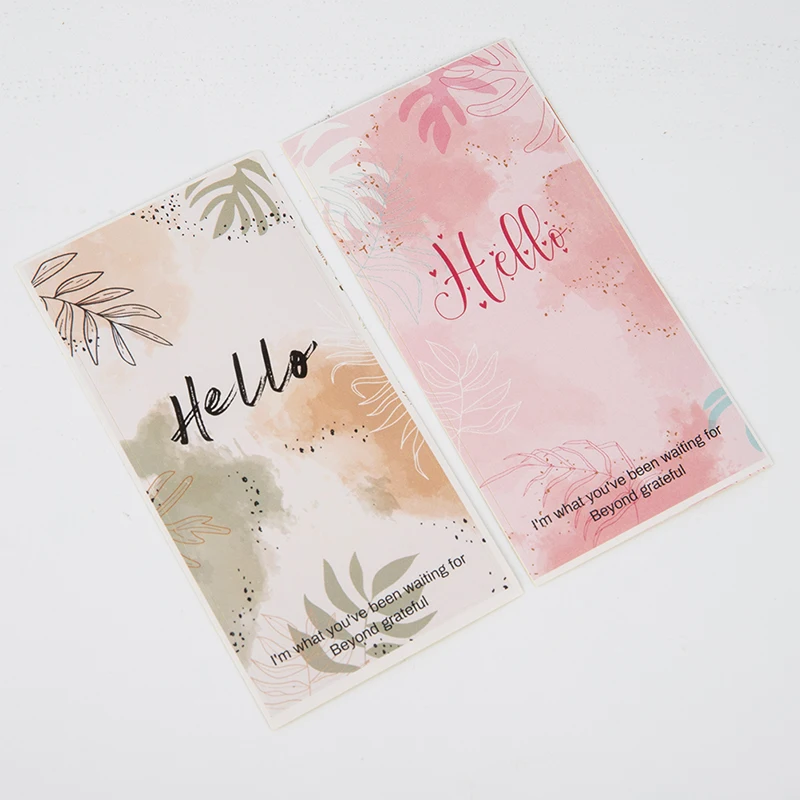 

50 цветочных наклеек, ярлык, украшение для подарка