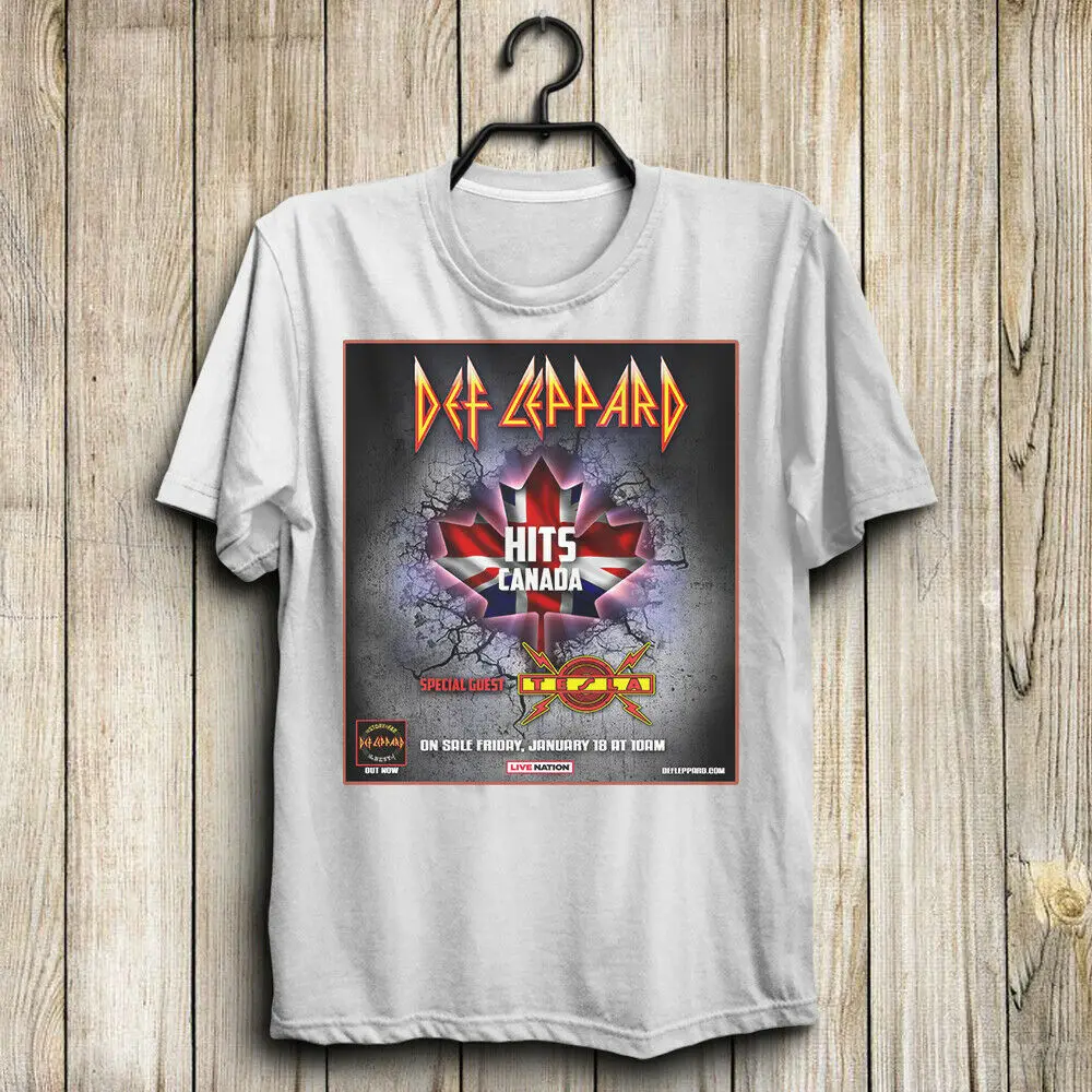Def Leppard Bandtour 2019Rick Savagejoe Elliott Мужская рубашка Топ подарок на день рождения Фитнес