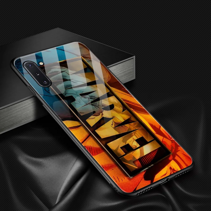 Стеклянный чехол для SAMSUNG Note 10 plus стеклянный Galaxy S8 S9 Plus S10e 8 9 |