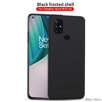 black tpu case for oneplus nord n100 1 nord 2 ce n10 5g 9 case matte soft back cover one plus 9pro for oneplus nord2 nord ce 5g