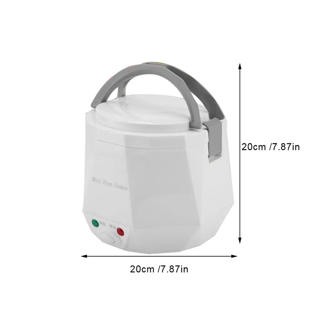 

Car Rice Cooker 24v Truck 1.6l Rice Cooker Mini Rice Cooker 2 People -3 People White Safe Portable Insulation